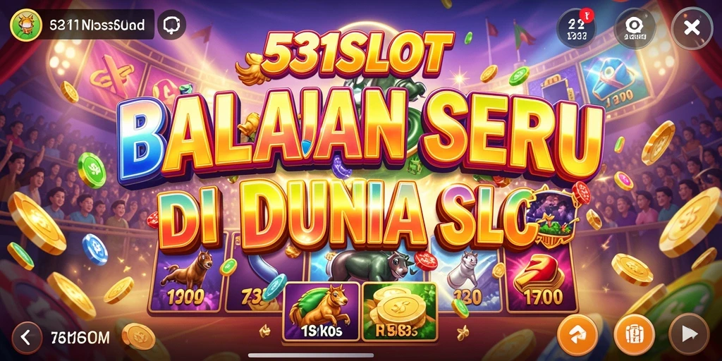 Tampilan menarik dalam permainan balapan 531SLOT yang mendebarkan.