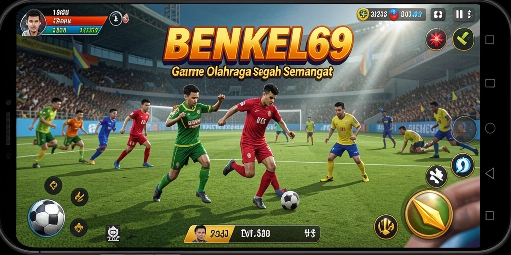 Tampilan seru gameplay BENGKEL69 dalam olahraga kompetitif.