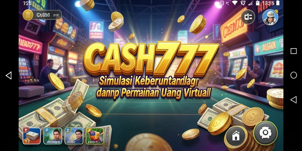 Tampilan gameplay seru dari CASH777 dengan berbagai pilihan permainan.