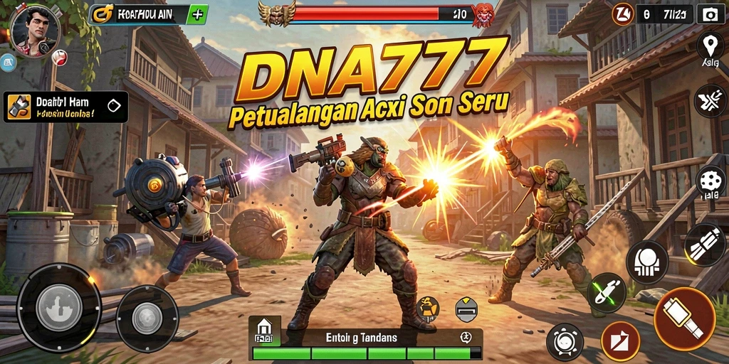 Gameplay seru dari DNA777 dengan aksi mendebarkan.