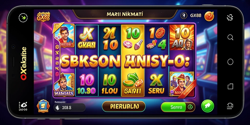 Screenshot gameplay GX88 dengan tema slot yang menarik.