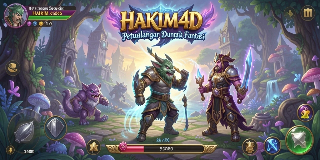 Tampilan permainan RPG yang menakjubkan di HAKIM4D.
