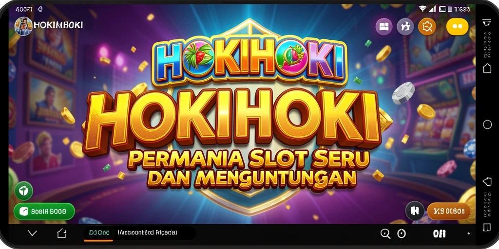Tampilan menarik dari gameplay HOKIHOKI yang penuh warna.