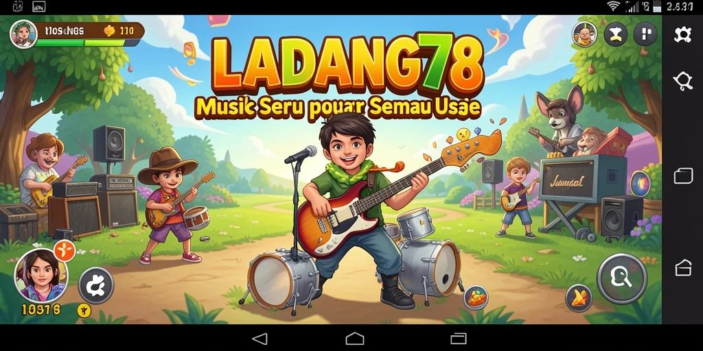 Tampilan gameplay <strong>LADANG78</strong> yang menarik dan interaktif.