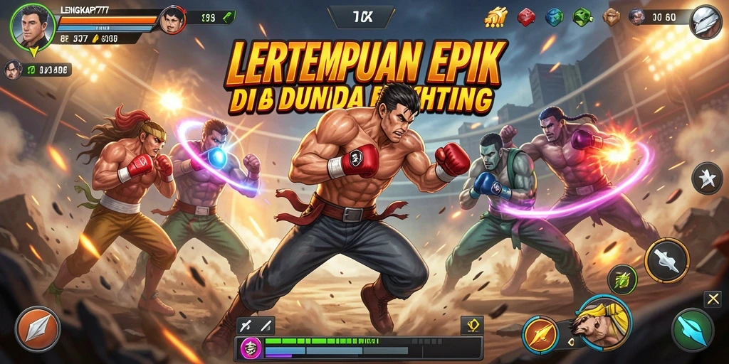 Screenshot dari gameplay <strong>LENGKAP777</strong> yang mendebarkan dan penuh aksi.