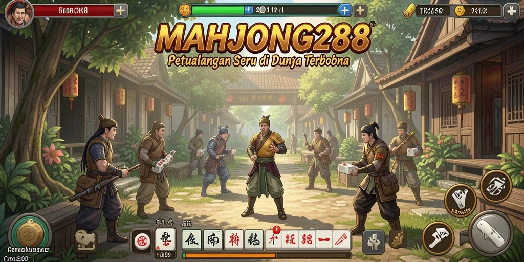 Tampilan gameplay menarik dari MAHJONG288 dalam dunia terbuka.