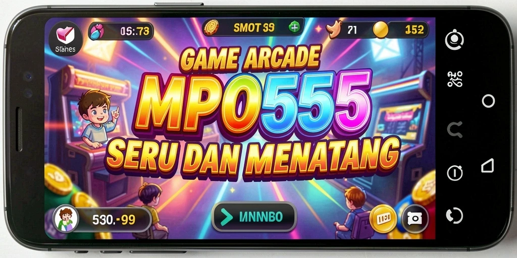 Tampilan gameplay seru dari MPO555 yang penuh tantangan Arcade.