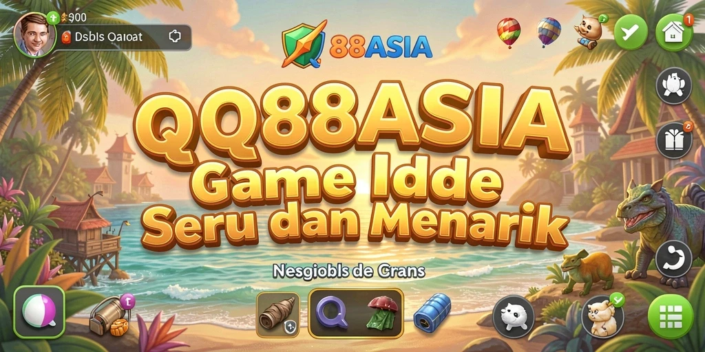 Screenshot menunjukkan gameplay menarik dari QQ88ASIA.