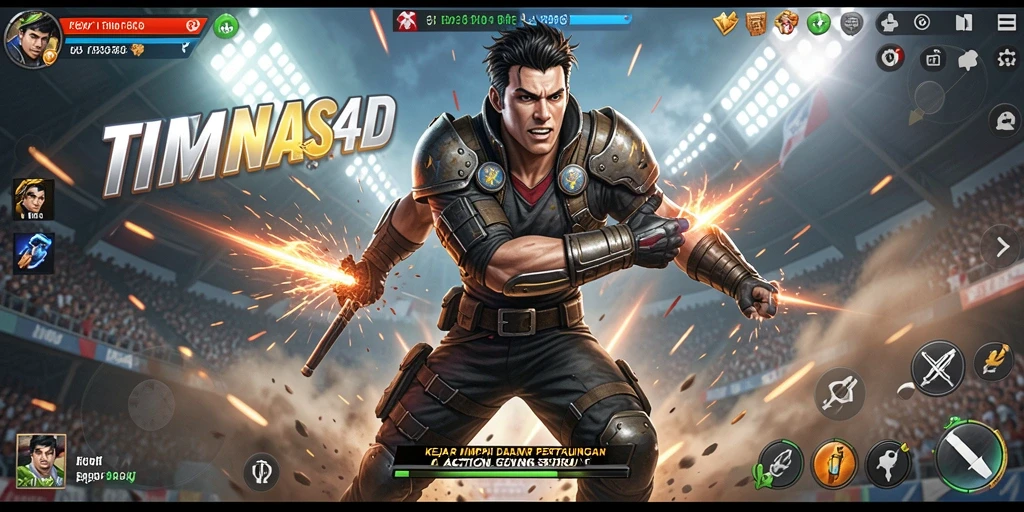 Gameplay seru TIMNAS4D dengan aksi yang memukau.