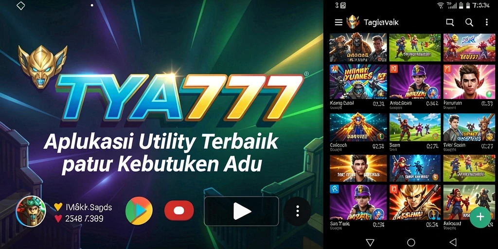 Tampilan antarmuka TYA777 yang intuitif dan modern.