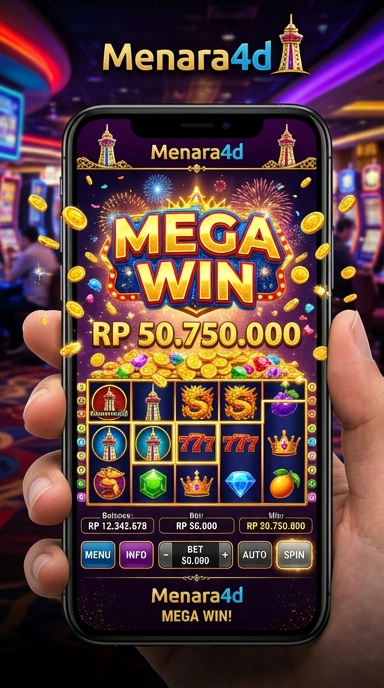 Tampilan halaman utama menara4d yang informatif dan menarik.